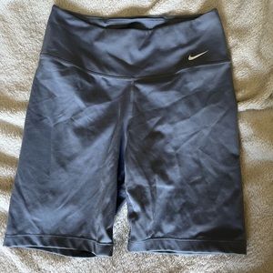 nike athletic workout biker shorts